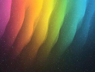 Rainbow Nebula Abstract Background Image
