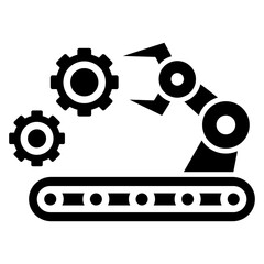 robotic arm icon