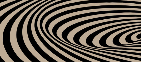 Beige and black spiral swirl abstract background