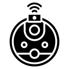 robot vacuum icon