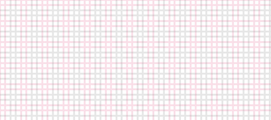 Pink grey and white plaid fabric texture background