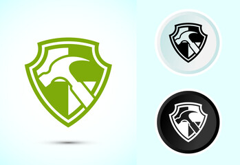 Durable icon design illustration, Durable logo badge for product design element
