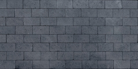Brick-shaped concrete tile texture, urban stone paving pattern