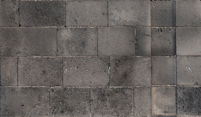 Antique volcanic stone wall texture