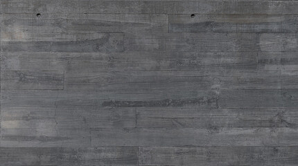 Fototapeta premium Panoramic textured cement wall background imitating wood planks