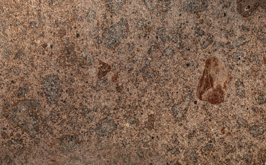 Natural stone texture with rough background in brown and ochre colors