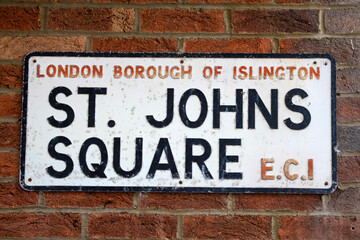 Obraz premium St. Johns Square in London, UK