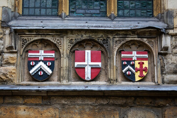 Shields on St. Johns Gate in Clerkenwell, London