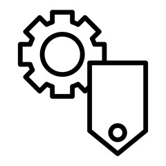 seo tag vector icon