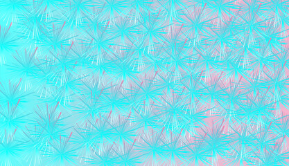 abstract seamless pattern with flowers