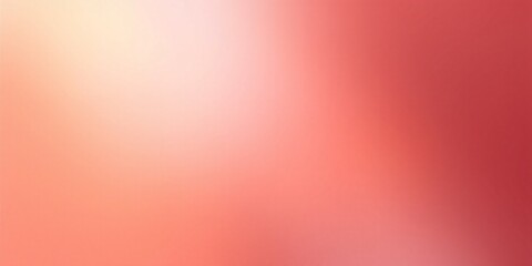 A smooth, soft-focus gradient background transitioning from pale peach to a deep coral pink