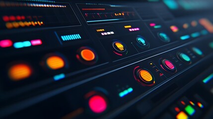 Digital Toggle Dashboard for Configuring New Software Features 3D