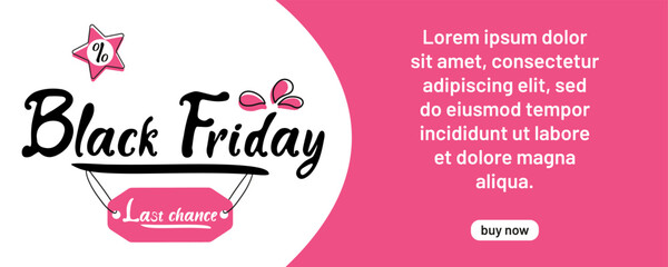 Black Friday sale promotion highlighting last chance to shop exclusive deals