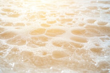 Obraz premium close-up of snowboard surface with intricate design speckled with melting snowflakes under sunlight overall composition
