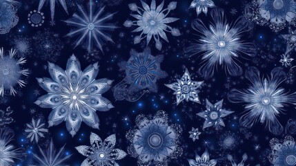 Dark blue background with a star pattern, dark blue color palette, star pattern, dark blue background.