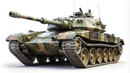 Military Tank, Camouflage, Armored Vehicle
