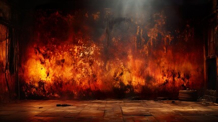 Dynamic Grunge with Red Glow Background and Hot Modern Effect Bloody Fire  HD 8K wallpaper Photographic Image