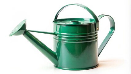 Green Metal Watering Can