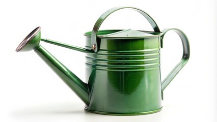 Green Metal Watering Can