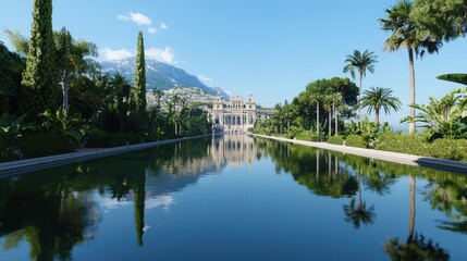 Serene Palace Garden