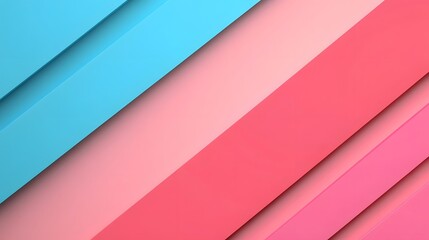 Obraz premium Stylish Blank 3D Geometric Promotion Banner with Clean Lines and Copy Space