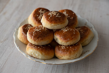 Freshly baked scones from grandma's kitchen