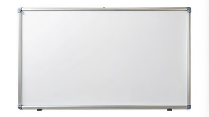 White Dry Erase Board with Aluminum Frame