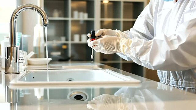 Homeowner Repairing Leaky Faucet with Modern Tools