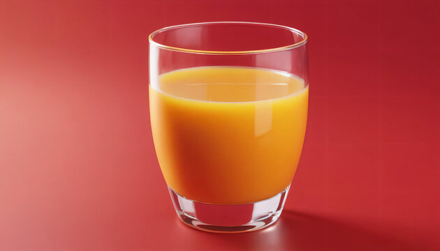glass of orange juice 