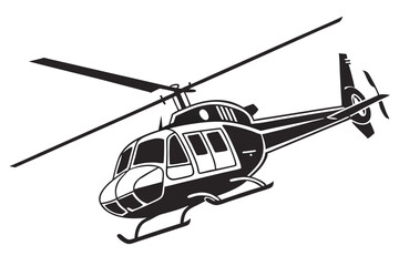 helicopter in flight