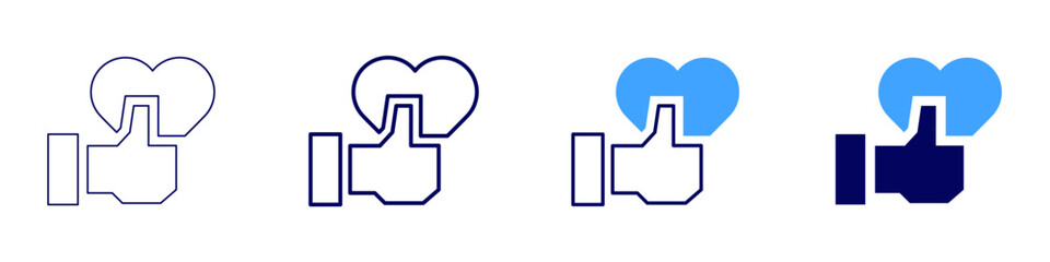 Obraz premium Photos like icon in 4 different styles. Thin Line, Line, Bold, and Bold Line. Duotone style. Editable stroke