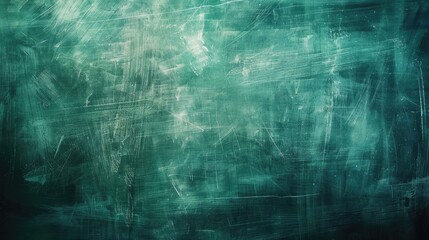 Educational Background with Green Chalkboard Texture
