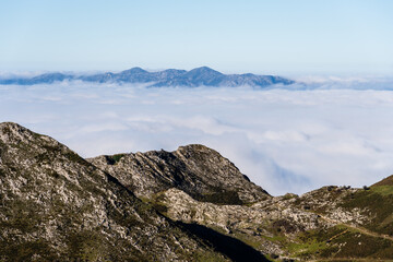 Clouds over the Mountains
