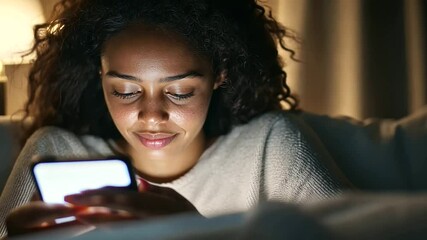 Person Writing Heartfelt Email at Night with Glowing Screen