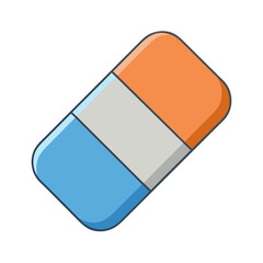 eraser icon, eraser vector illustration-simple illustration of eraser, perfect for eraser logos and icons