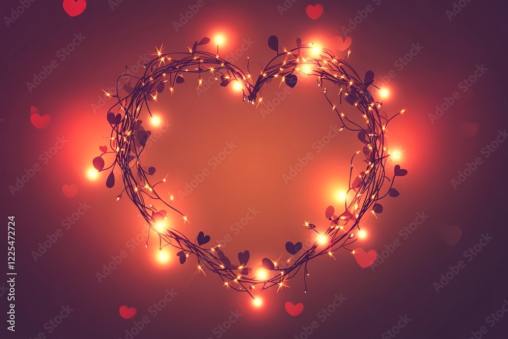 Poster A soft vector background featuring multiple hearts in varying sizes and shades of pink and red, ideal for love and affection themes.

