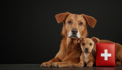 animal welfare veterinary care. A vet providing tips on preparing for emergencies with pets, increasing awareness about disaster preparedness