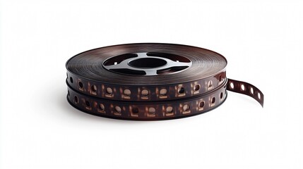 Cinematic Movie Film Reel with Wide Angle Centered Composition for Media Production and Entertainment Industry