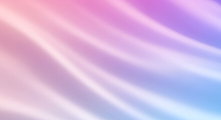 Obraz premium Abstract Pastel Gradient Background with Soft, Flowing Waves