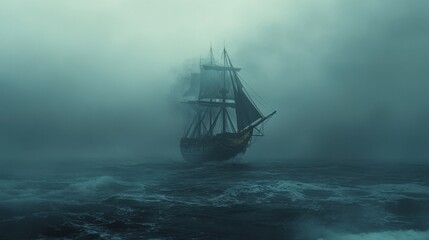White boat sailing gracefully on the sea. A serene scene capturing the tranquility of ocean travel.
