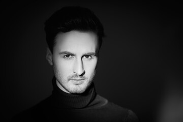 art portrait of a man