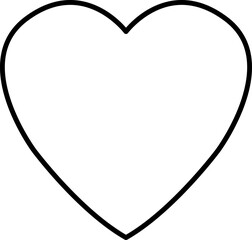 Heart icon. Valentines Day. Social network red heart buttons. Perfect Love symbol. Live stream video chat. Vector illustration isolated on white background.