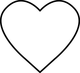 Heart icon. Valentines Day. Social network red heart buttons. Perfect Love symbol. Live stream video chat. Vector illustration isolated on white background.