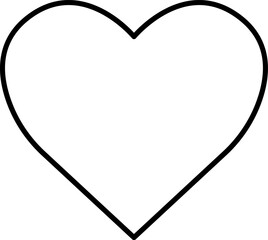 Heart icon. Valentines Day. Social network red heart buttons. Perfect Love symbol. Live stream video chat. Vector illustration isolated on white background.