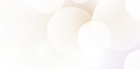 Abstract white and brown blurs background .Dreamy soft focus wallpaper backdrop. Light brown diffuse glowing floating holiday circle dots pattern. 3d rendering.