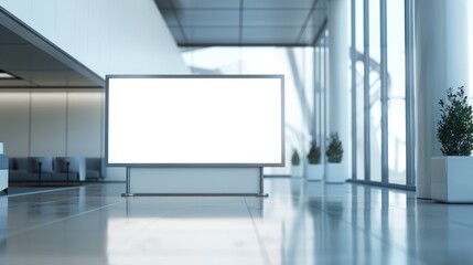 Interactive monitor for clients with empty touch screen