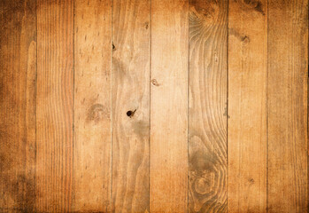 Fototapeta premium Grunge background of plank wood wall textures.