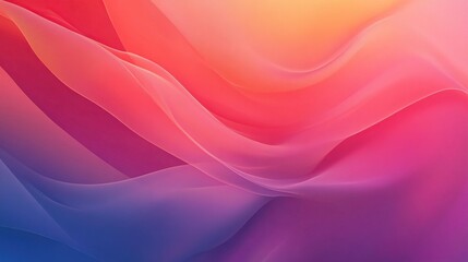 Abstract Colorful Waves Flowing Gradient Design