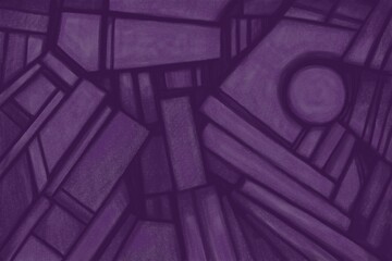 Abstract image for printing - digital painting. Painted on a tablet. © neurostructure