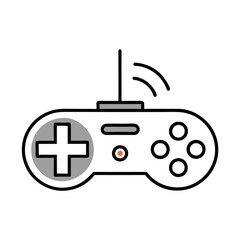 Simple and Unique Game Controller Vector Design.